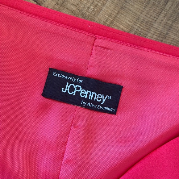 Alex Evenings Full Length Gown and Jacket Set. Women’s Sz-8 JC Penney EUC - Picture 9 of 15